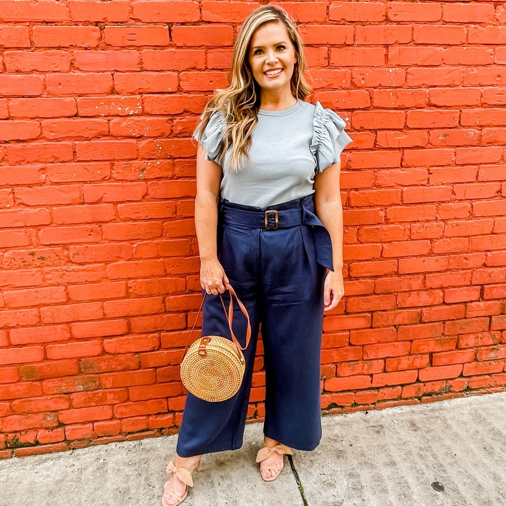 Wide Leg Dress Pants